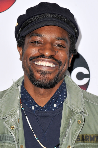 Andre 3000 arrives at the Disney/ABC 2016 Winter TCA Tour at the Langham Hotel in Pasadena, Calif., on Jan. 9, 2016. Jerod Harris/Getty Images