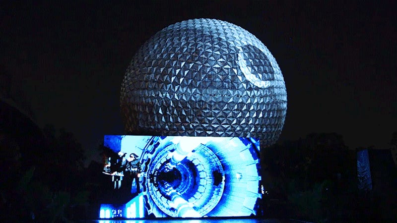 photo of Walt Disney World Turned Epcot's Spaceship Earth Into the Death Star image