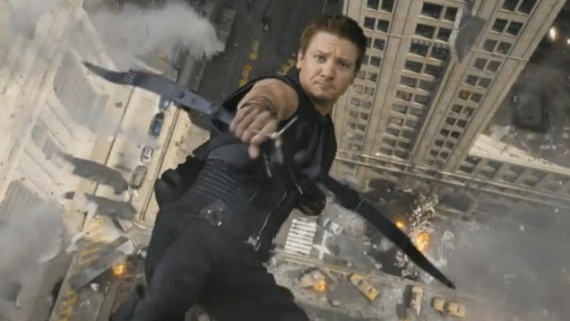 Is Hawkeye from The Avengers the world's worst archer?
