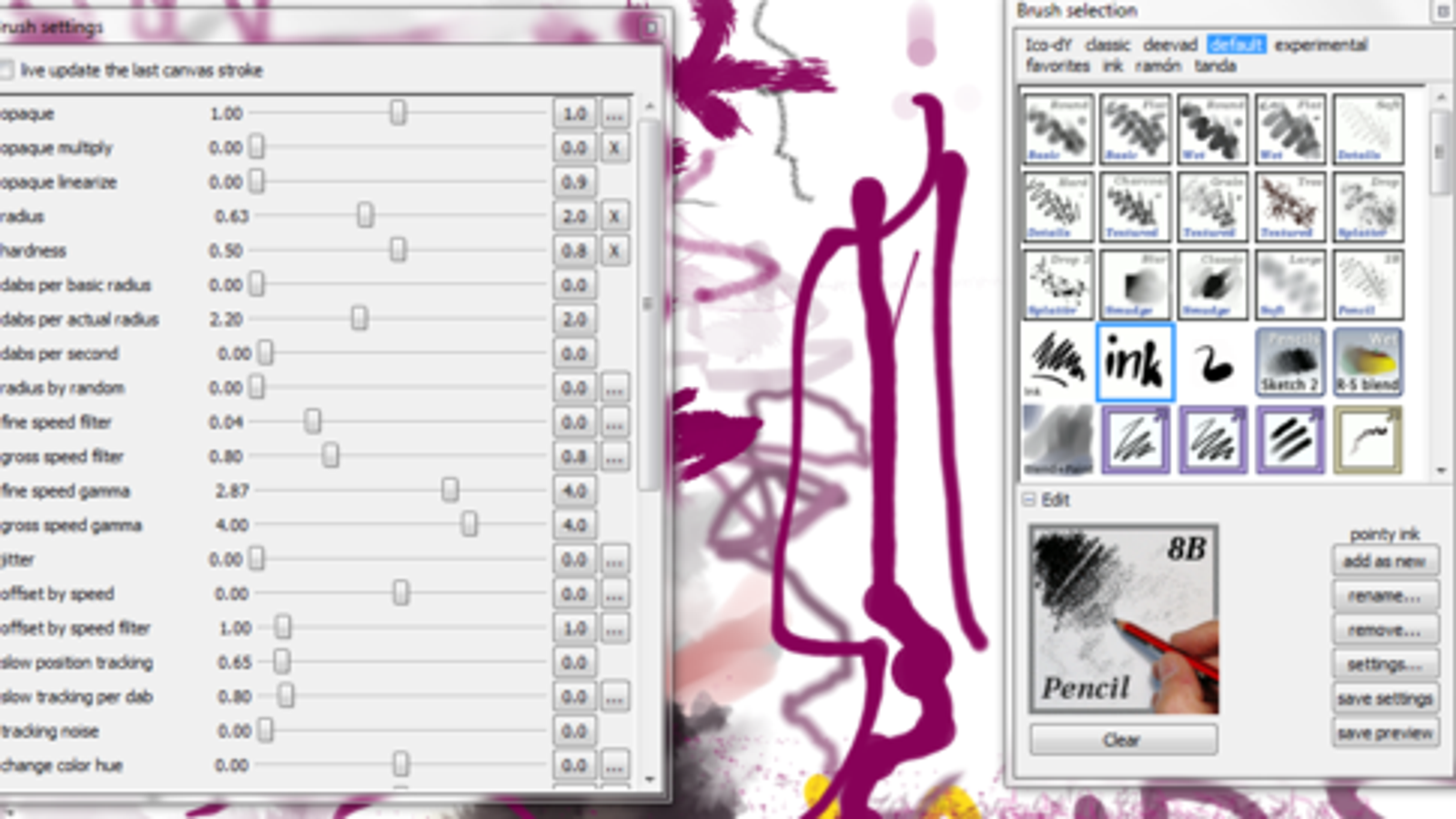 MyPaint is a Full Screen Image Editor with an Unlimited Canvas
