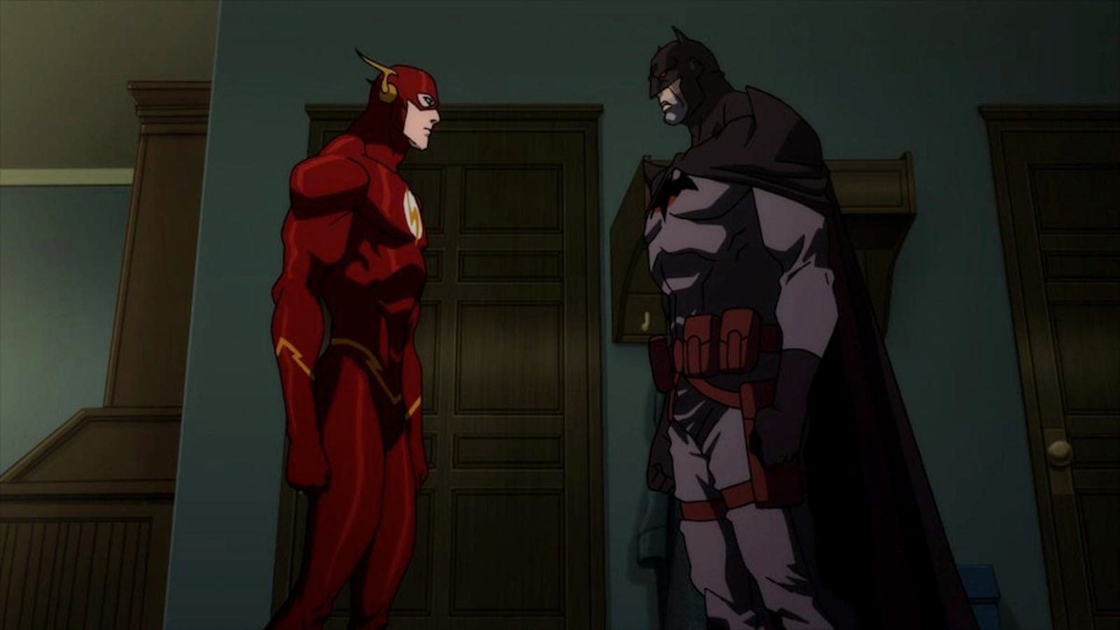 Yes Flashpoint Paradox is setting up the DC animated New 52 universe