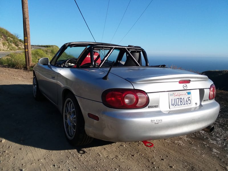 Illustration for article titled Added some more red to the Miata
