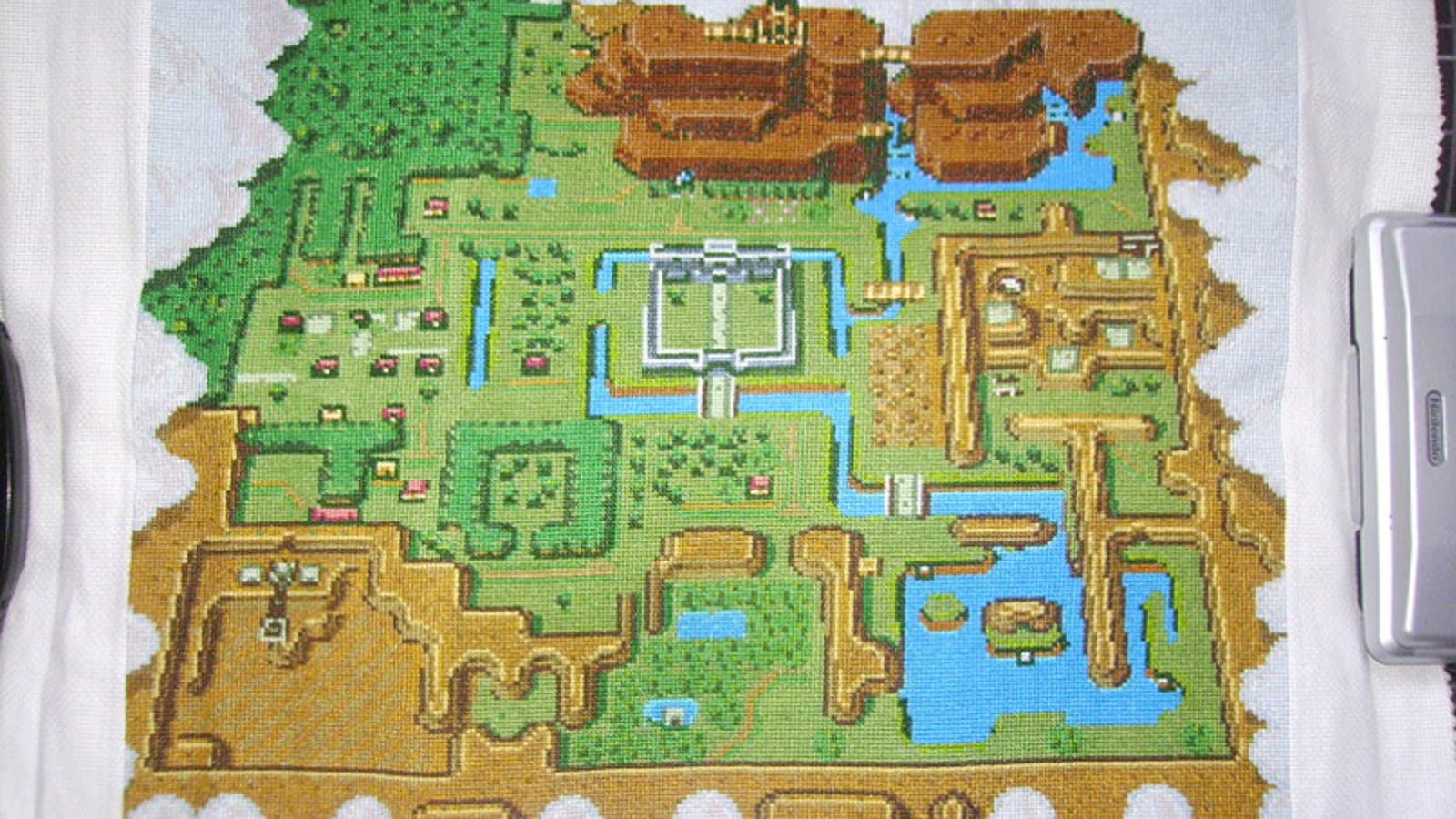 Карта the legend of zelda link to the past