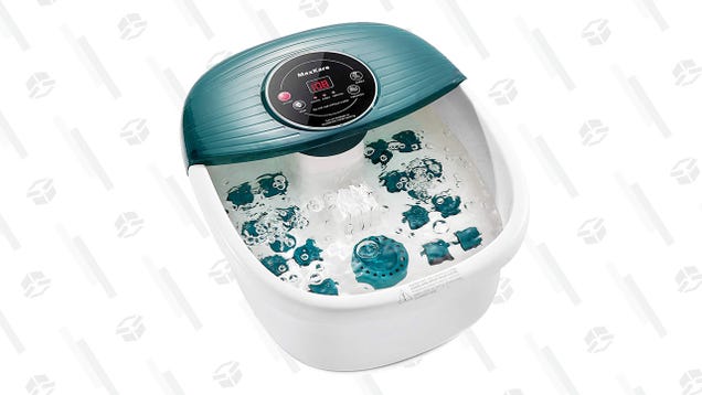 Pamper Yourself With a Vibrating Foot Spa