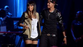 Jennifer Hudson and J. Cole perform in Hollywood in July. (Michael Buckner/Getty Images for VH1)