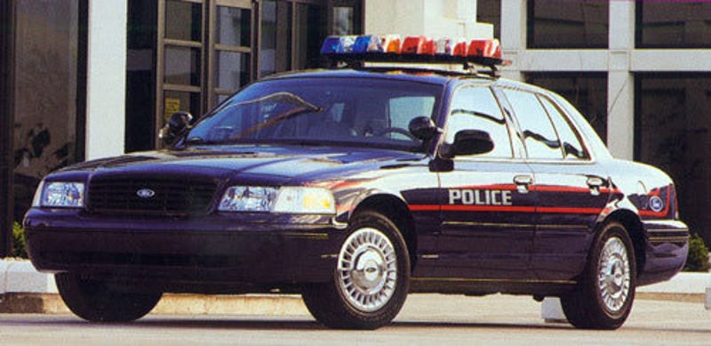 Do police departments ever offer older cheap Crown Victoria cars for sale?
