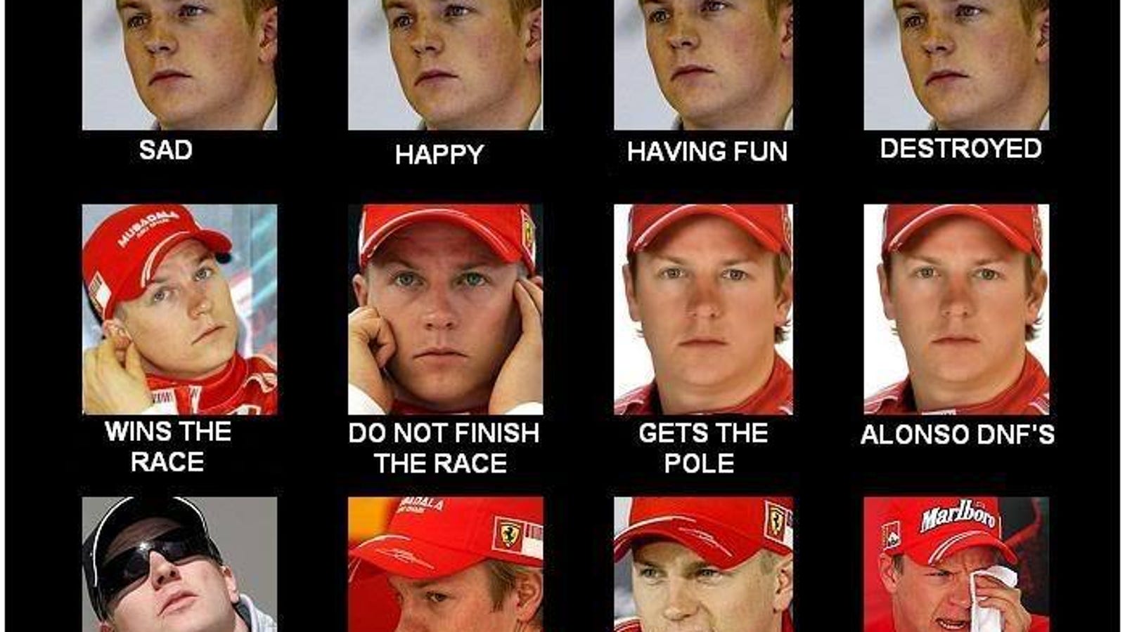 COTD: The many faces of Kimi edition