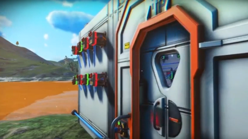 Illustration for article titled No Man's Sky Player Builds Combination Lock