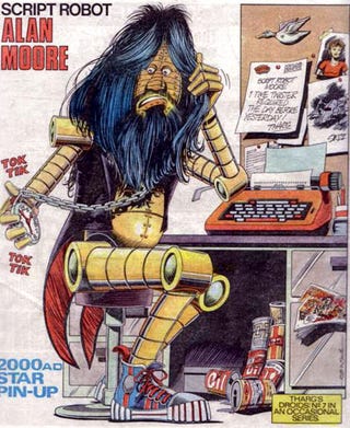 Alan Moore Writing Comics Essay