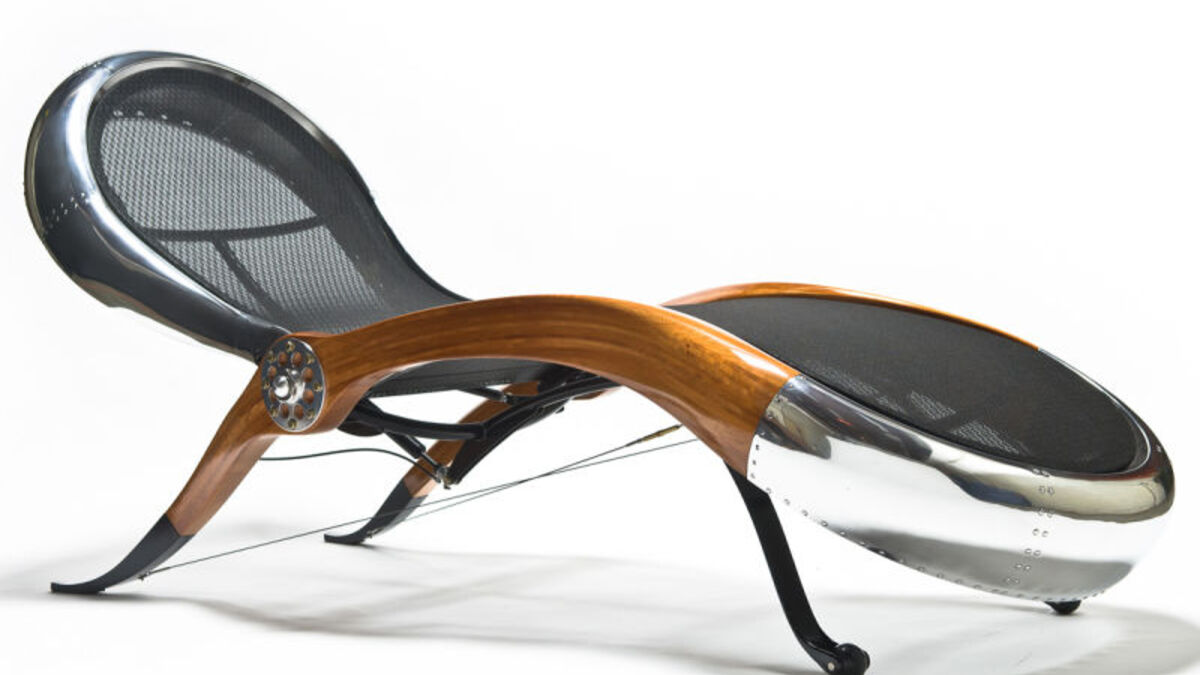 13 Designs That Bring Reclaimed Airplane Parts Into Your Home