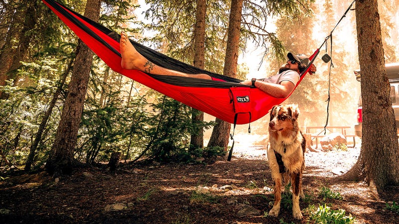 Illustration for article titled Huckberry's Camp Sale: Take 25% Off Hammocks, Coolers, Headlamps, Lanterns & More