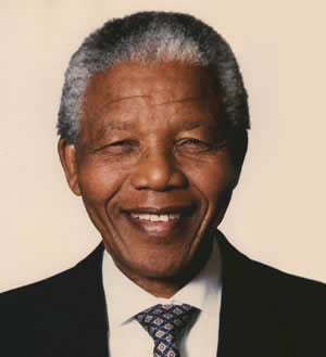 World leader Nelson Mandela