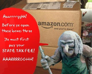 Illustration for article titled Amazon Sues New York to Stop Collecting Sales Tax