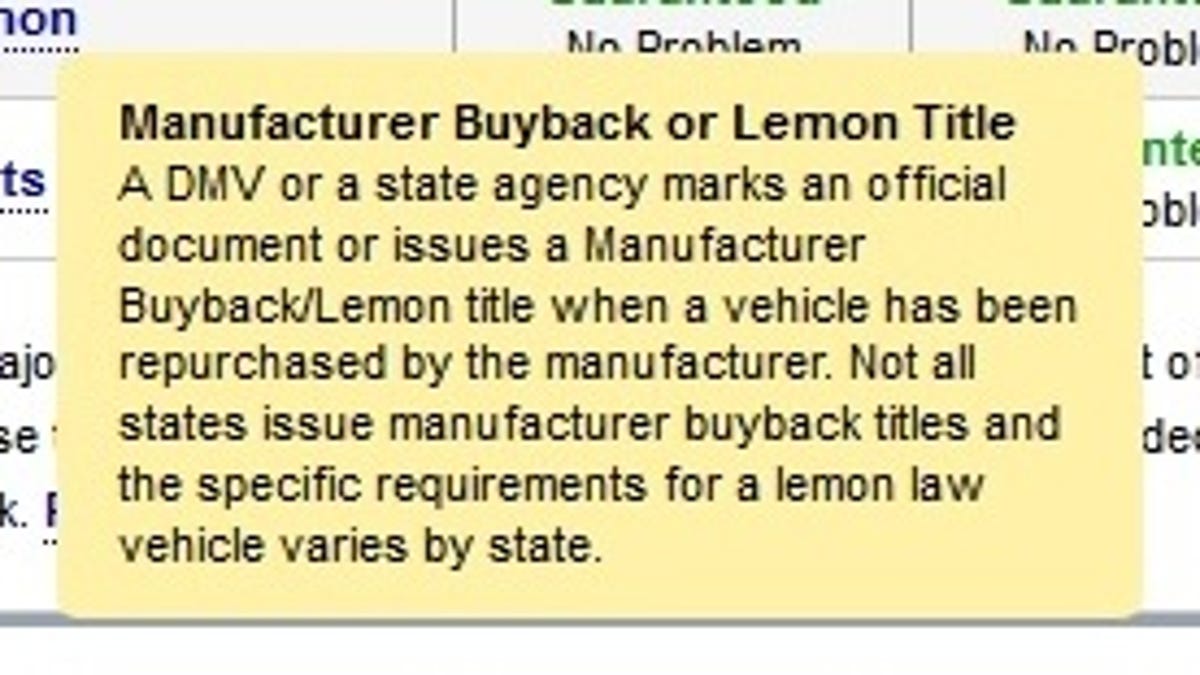 What Does Manufacturer Buyback Mean >> How Carfax Doesn T Protect You From Buying A Used Lemon What Does Manufacturer Buyback Mean >> How Carfax Doesn T Protect You From Buying A Used Lemon