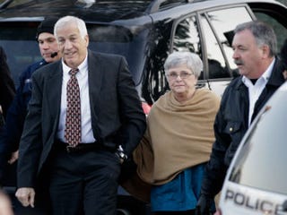 Jerry and Dottie Sandusky (Rob Carr/Getty Images)
