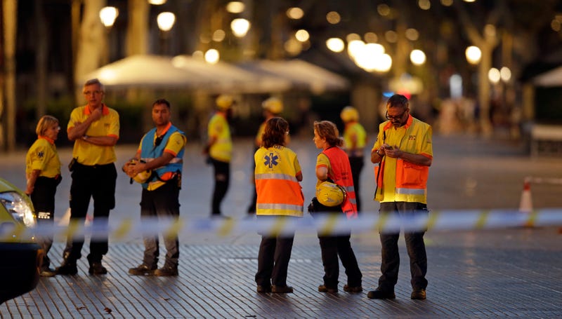 Barcelona: Van hits crowd near Las Ramblas tourist spot