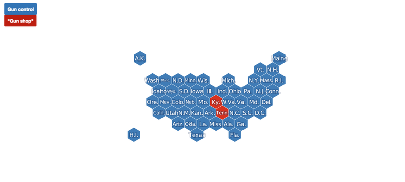 Illustration for article titled Google Data Says We're Ready To Talk About Gun Control, But We Probably Won't