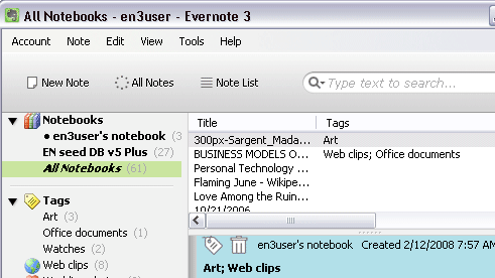 evernote download for windows xp