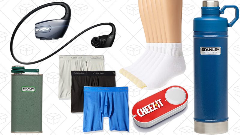 Illustration for article titled Today's Best Deals: Bluetooth Headphones, Socks & Underwear, Stanley Flasks & Water Bottles