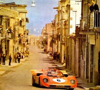 Illustration for article titled 1970 Targa Florio: Racing In The Streets