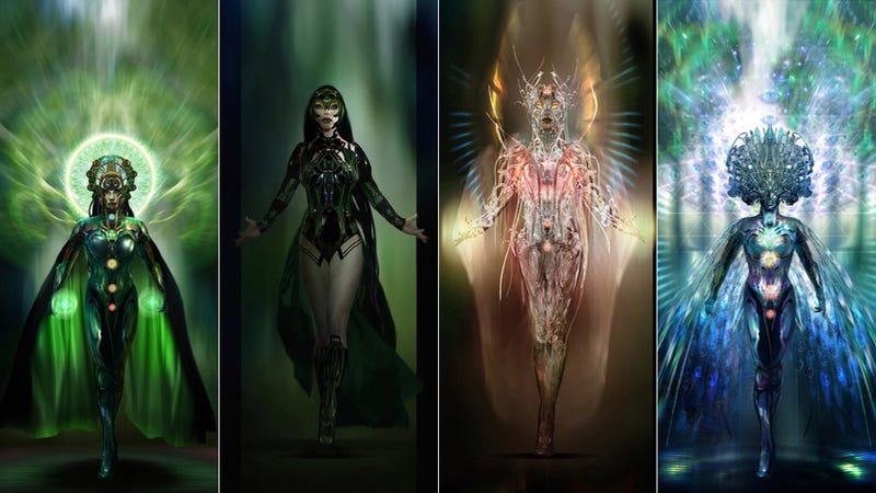 Illustration for article titled Concept Art Shows Off the Much Creepier Bad Guys Suicide Squad Could Have Had
