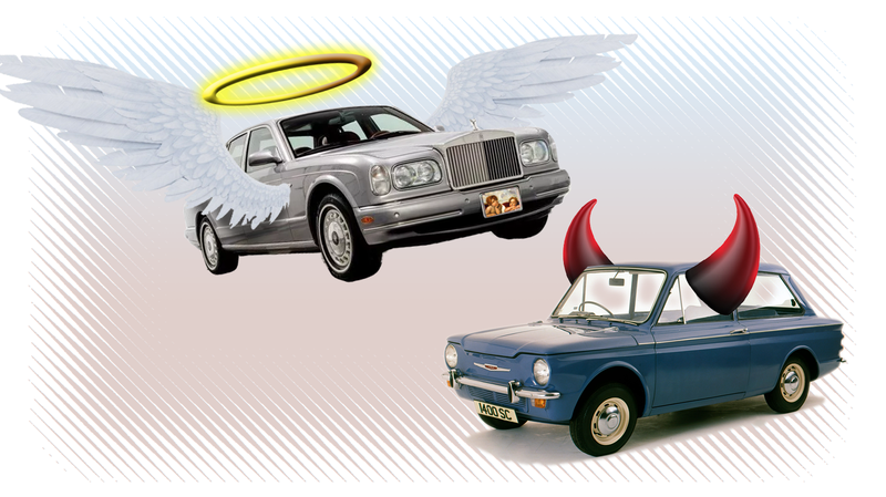 Illustration for article titled The Ratio Of Demonically-Named Cars To Angelically-Named Cars Is Way Out Of Balance