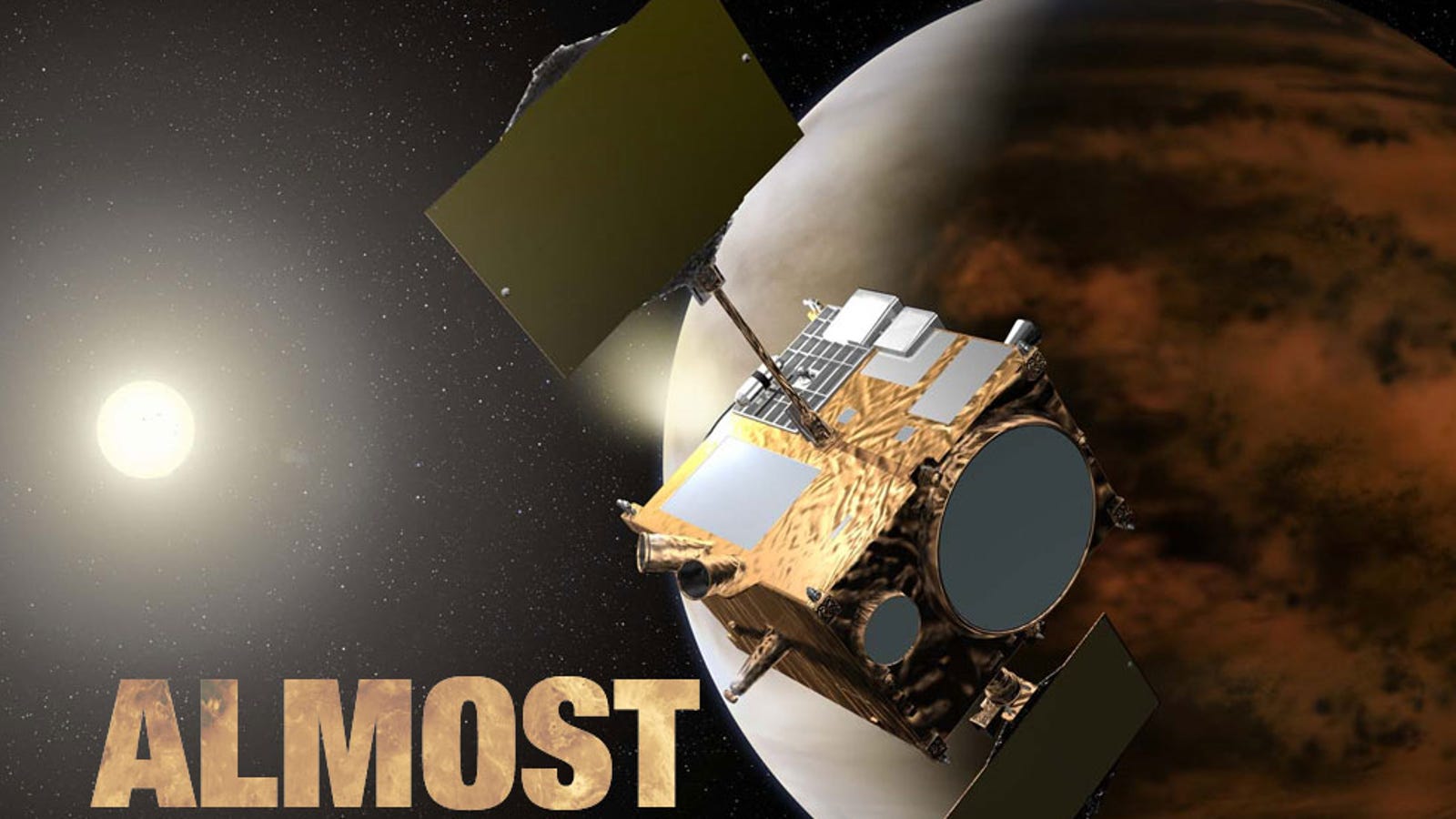 Japan Nearly Puts A Satellite In Venus Orbit
