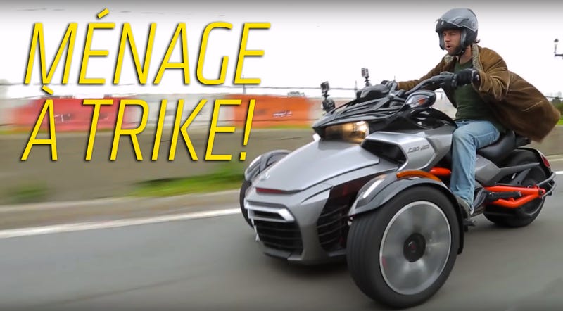 Tri Curious I Rode The Can Am Three Wheeler And Felt Feelings - 