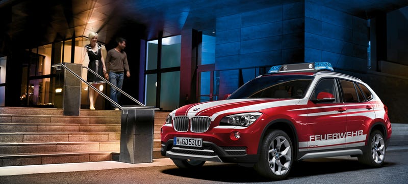 Illustration for article titled BMW Rescue Rigs Are The Classiest Rides To The Hospital