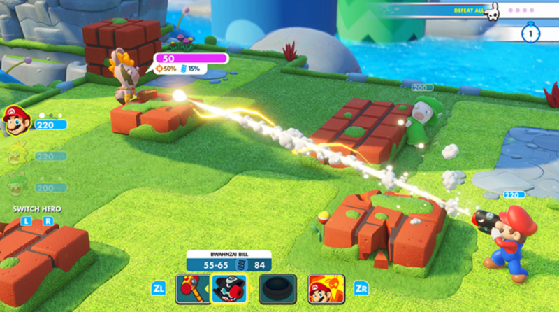 Mario + Rabbids Kingdom Battle | $21 | Amazon | $21 | Amazon| Clip coupon code