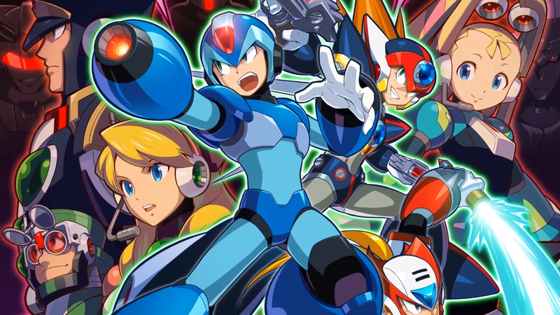 Capcom Ditches Guns N Roses Boss Names For Mega Man X Collection Rare Norm