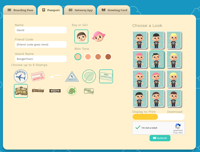 Create Digital Passports To Invite Friends In Animal Crossing New Horizons Lifehacker Uk