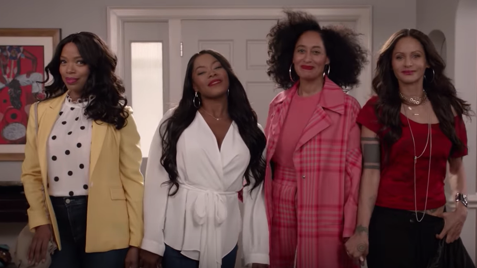 Black-ish: Girlfriends Reunite to Talk Intersectional Feminism. Also, a Girlfriends Character Was Originally White?