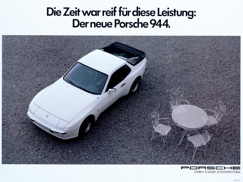 Illustration for article titled So, the 944 will be ready tomorrow...