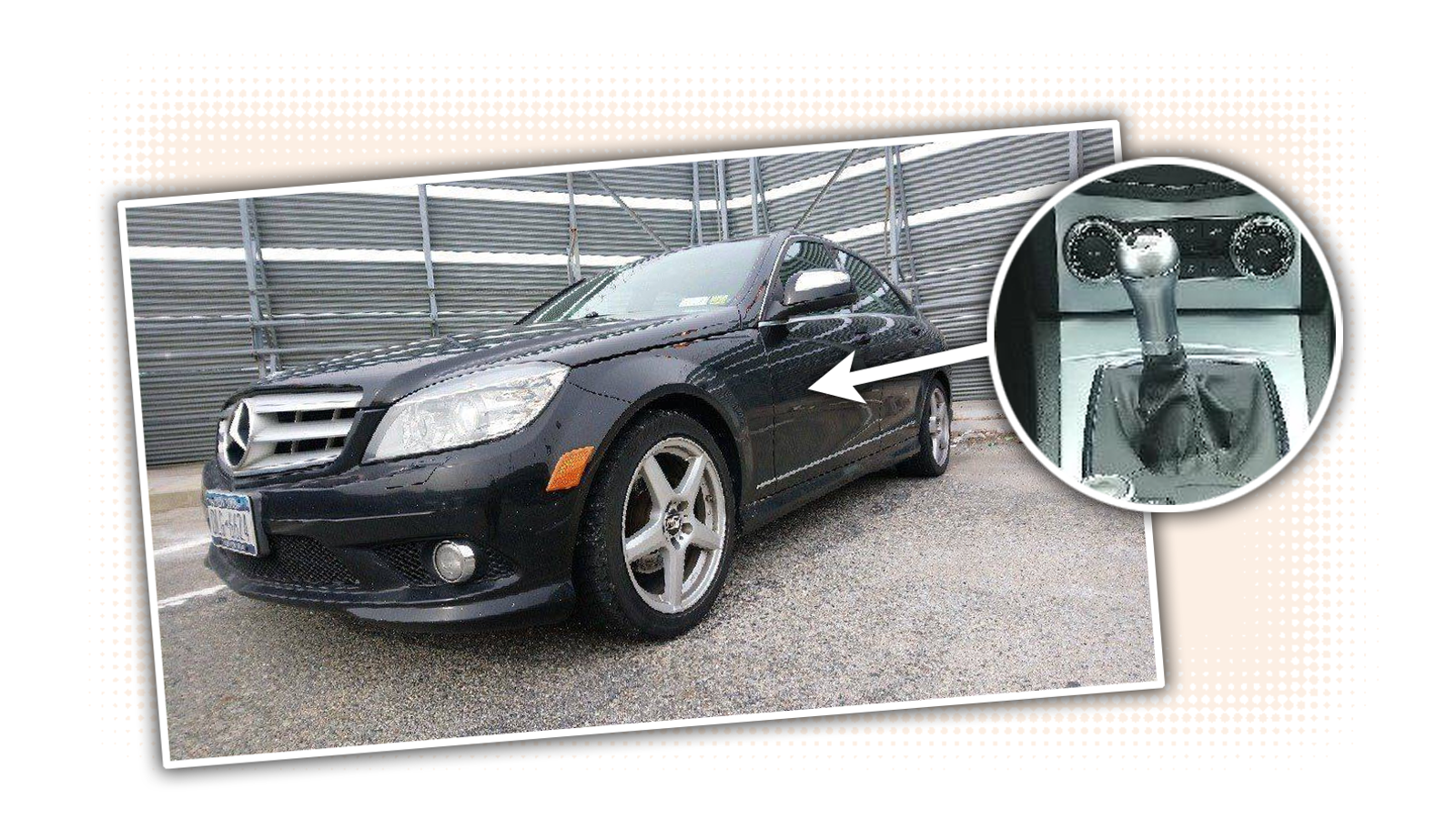 This 2008 MercedesBenz C300 Is a SixSpeed Manual Unicorn
