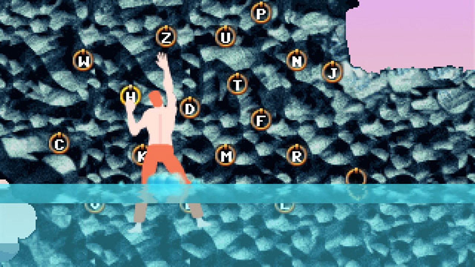 qwop running game ai