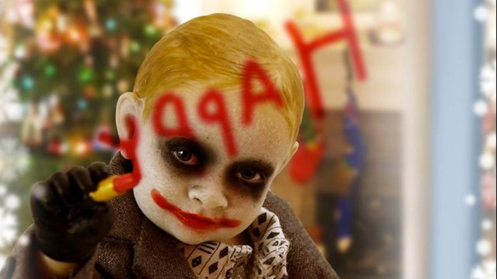 dark knight joker doll