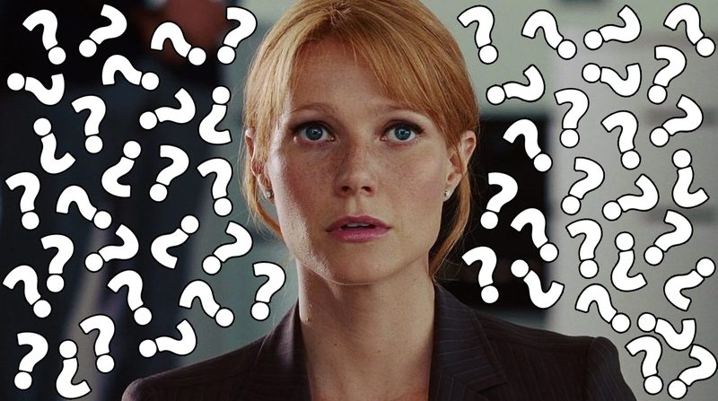 Gwyneth Paltrow, apparently moments after meeting anyone adjacent to a Marvel movie that isn’t Robert Downey Jr.