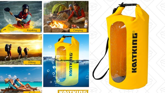 Keep Your Valuables Dry In These Discounted Waterproof Bags