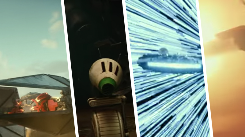 Illustration for article titled There's an Entirely New TIE Fighter and Droid in the New Star Wars Trailer UPDATED