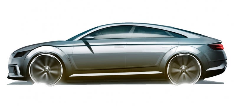 Illustration for article titled Is The Audi TT About To Transform Into A Five-Door Hatchback?