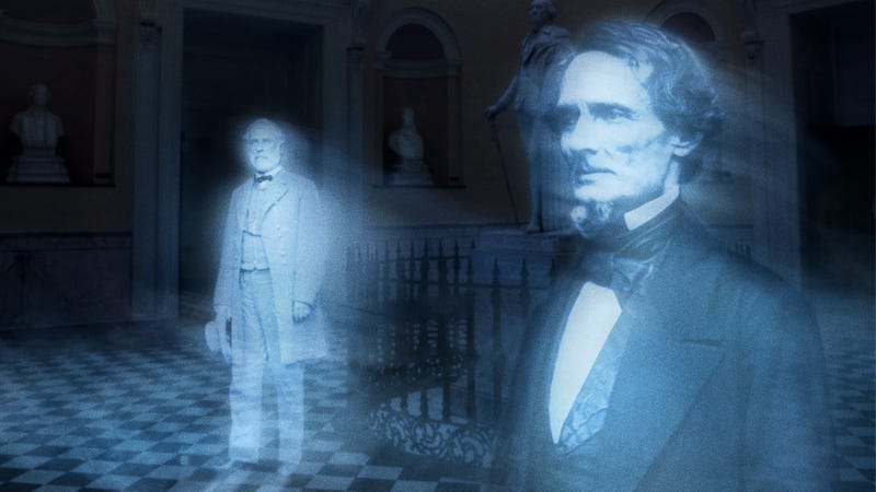 Illustration for article titled Virginia Agrees To Remove Confederate Ghosts From State Capitol