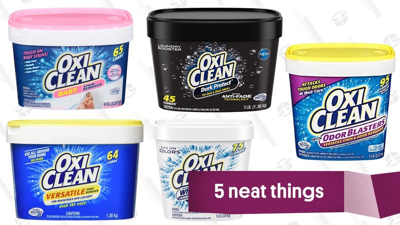 Illustration for article titled The Five OxiCleans For Every Type of Stain
