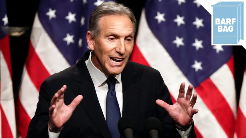 Illustration for article titled Howard Shultz Is Not Running for President But He Absolutely Would Have Won, I Just Know It
