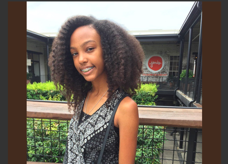 Black Excellence 13 Year Old Kimora Hudson Begins Classes At