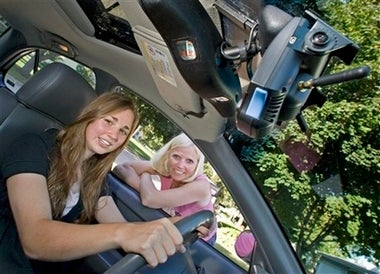 Illustration for article titled Teen Driver Cam Keeps Tabs on Horrible Teenage Drivers