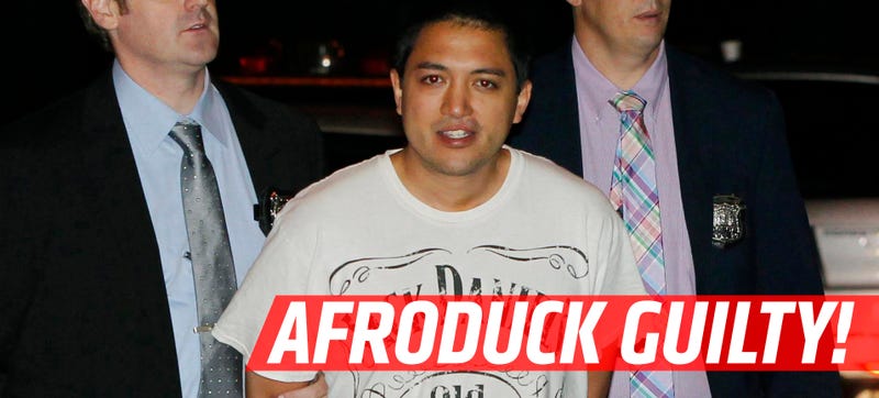 Illustration for article titled Afroduck Guilty! Convicted Speeder Remains At Large