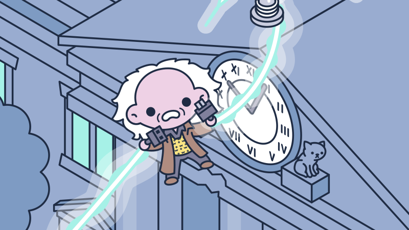 Great Scott! Check out this Back to the Future poster coming to MondoCon!