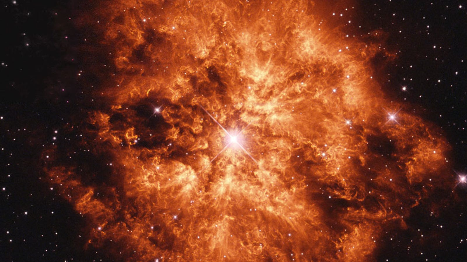 The fieriest star explosion I've ever seen is not even a supernova