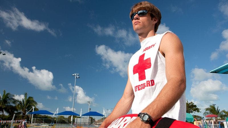 Illustration for article titled Lifeguard Would Save Drowning Man, But Who Is He To Play God?